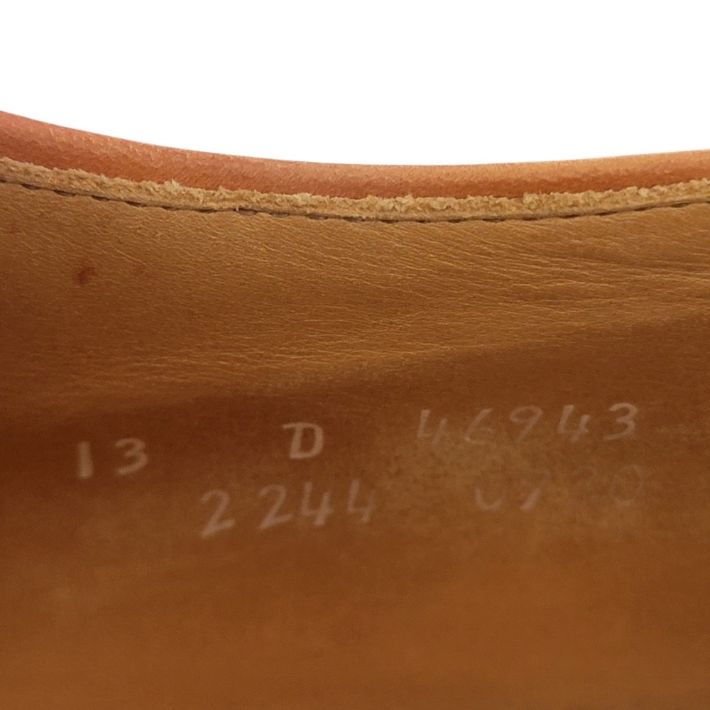 Allen Edmonds Lauderdale Woven Leather Oxfords Brown Cap Toe Dress Shoes 13 D - Picture 3 of 11